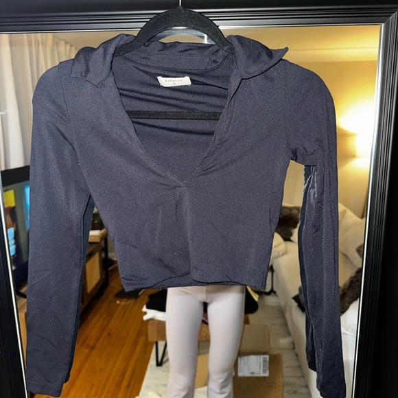 Aritzia babaton cropped collar top - Picture 1 of 1